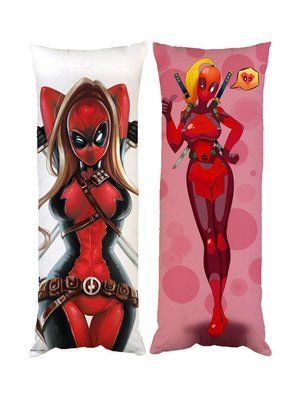 Подушка дакімакура Deadpool Girl декоративна ростова подушка для обіймання двостороння D100-3321-3322 фото