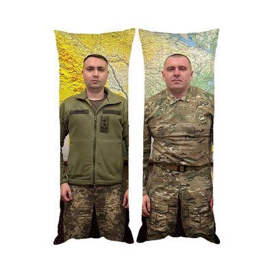 Подушка дакімакура Буданов Кирило Малюк Василь декоративна ростова подушка для обіймання D100-2159-2160 фото