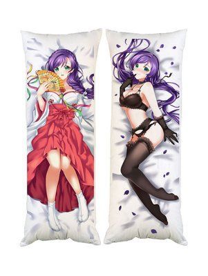 Подушка дакімакура Тодзіо Нозомі аніме Love Live декоративна ростова подушка для обіймання двостороння D100-2651-2652 фото