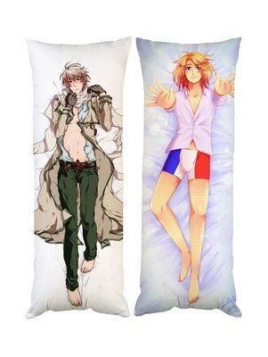 Подушка дакімакура Хеталія та країни Осі Axis Powers Hetalia декоративна ростова подушка для обіймання двостороння D100-1991-1992 фото