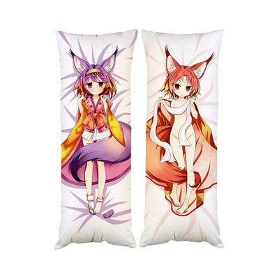Подушка дакимакура Изуна Нет игры нет жизни No Game No Life декоративная подушка для обнимания D100-1361-1362 фото