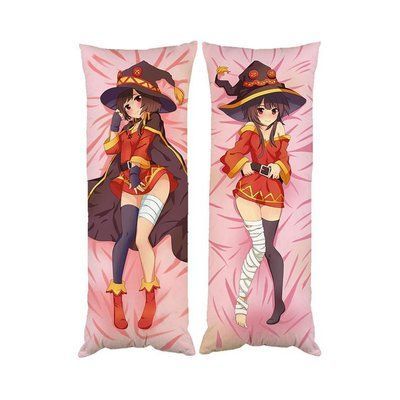 Подушка дакімакура Мегумін Megumin Konosuba декоративна ростова подушка для обіймання D100-1543-1544 фото