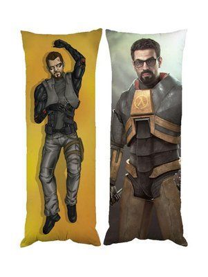 Подушка дакімакура Халф Лайф Half life декоративна ростова подушка для обіймання двостороння D100-1979-1980 фото