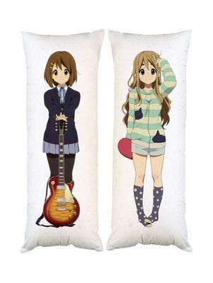 Подушка дакімакура Рицу Тайнака Цумуги Котобуки K-on декоративна ростова подушка для обіймання двостороння D100-1765-1766 фото