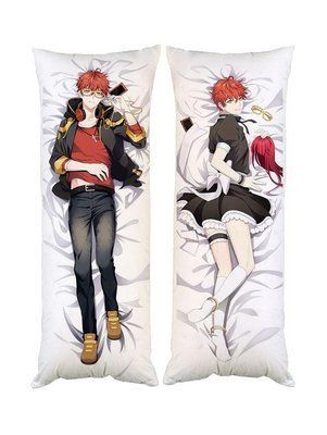 Подушка дакімакура Сеон Чхве Невідомий Mystic Messenger декоративна ростова подушка для обіймання двостороння D100-1881-1882 фото